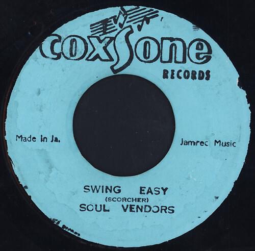 Album cover art for "Swing Easy" by The Soul Vendors