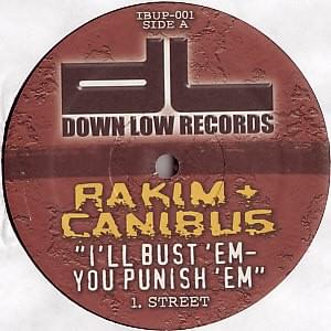Album cover art for "I’ll Buss ’Em U Punish ’Em (Remix)" by Canibus & Rakim