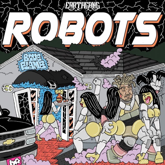 Album cover art for "Robots" by EARTHGANG