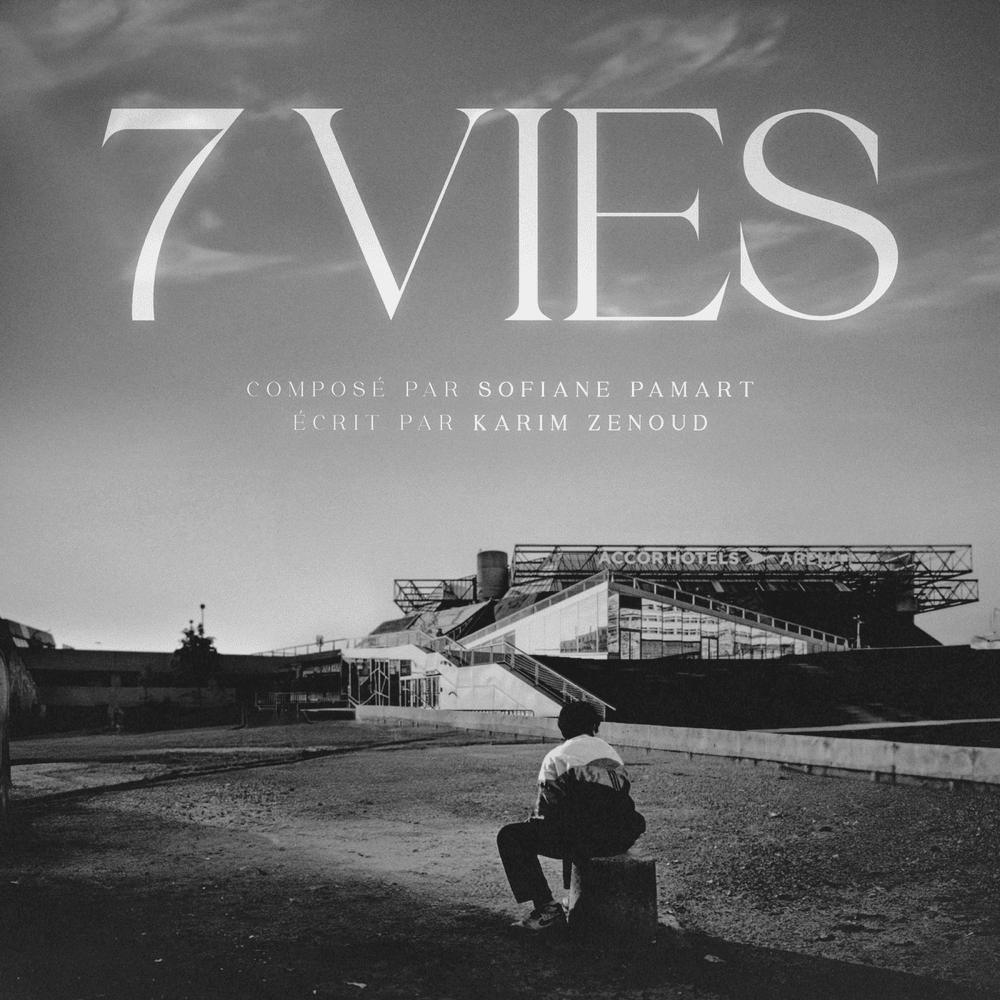 Album cover art for "7 vies" by Lacrim & Sofiane Pamart