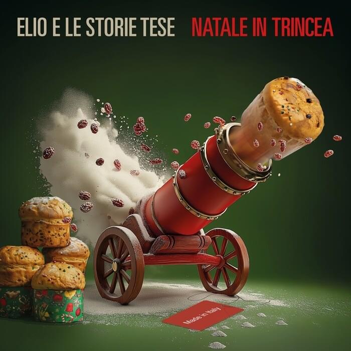Album cover art for "Natale in trincea" by Elio e le Storie Tese