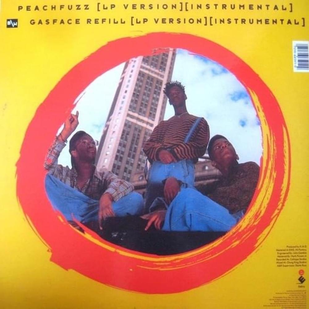 Album cover art for "Gasface Refill" by Stretch and Bobbito