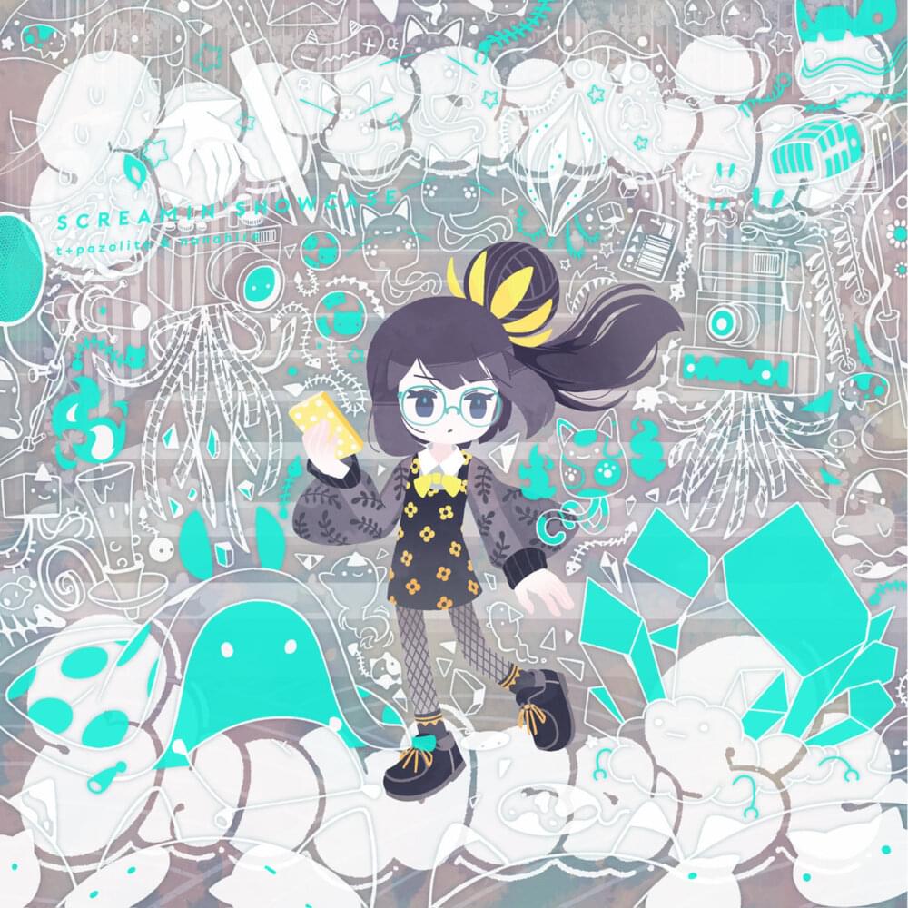 Album cover art for "Screamin’ Showcase" by ​t+pazolite