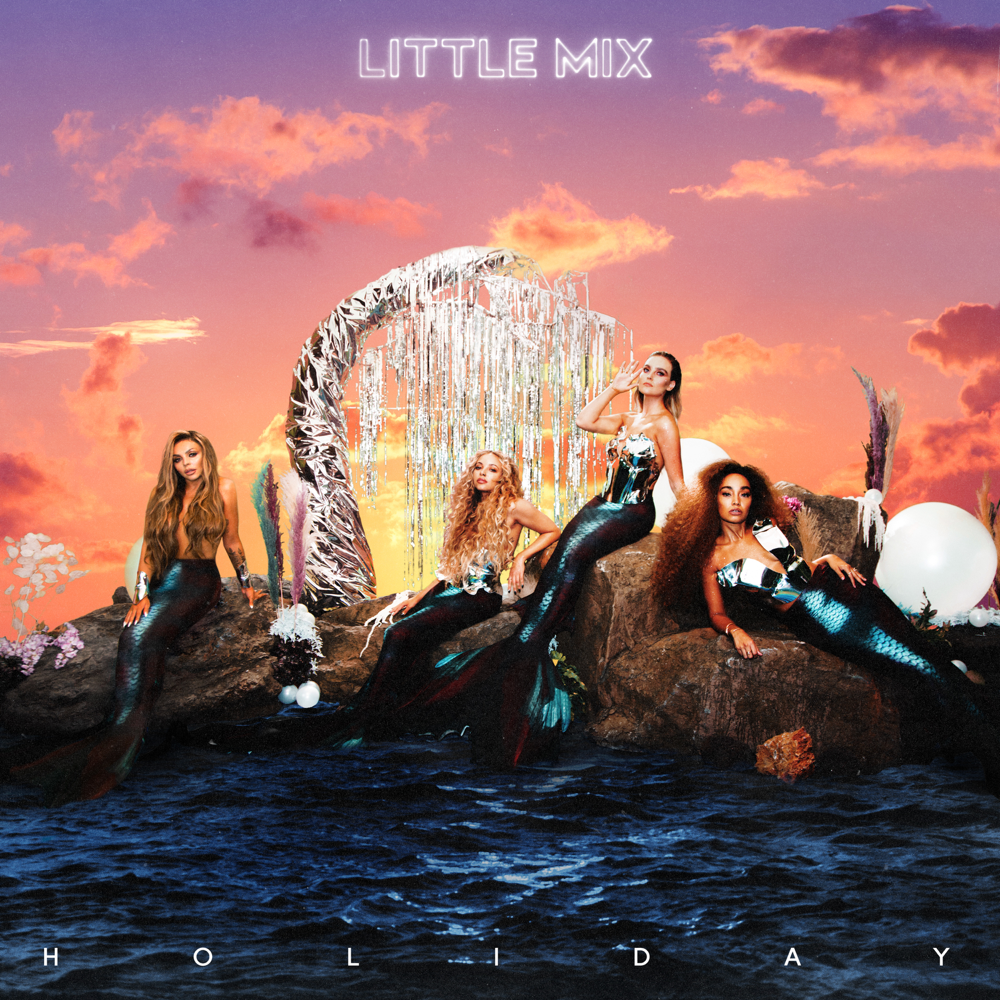 Album cover art for "Little Mix - Holiday (Tradução em Português)" by Genius Brasil Traduções