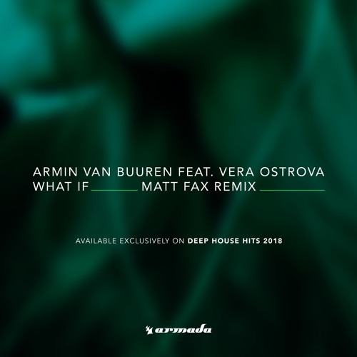 Album cover art for "What If (Matt Fax Remix)" by Armin van Buuren & Vera Ostrova
