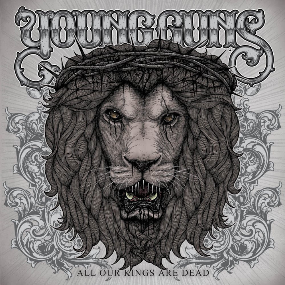 Album cover art for "Meter & Verse" by Young Guns (UK)