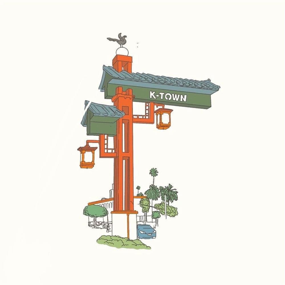 Album cover art for "K-Town" by Goldie Boutilier