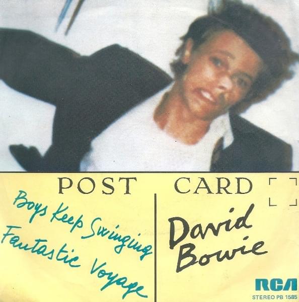 Album cover art for "Fantastic Voyage" by David Bowie