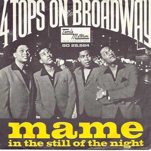 Album cover art for "Mame" by The Four Tops