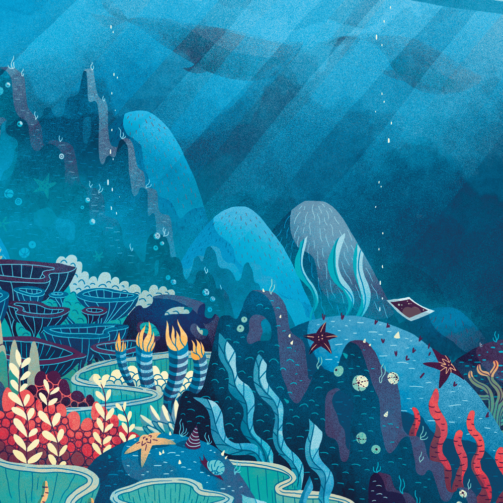 Album cover art for "Watercolor" by Sleepy Fish
