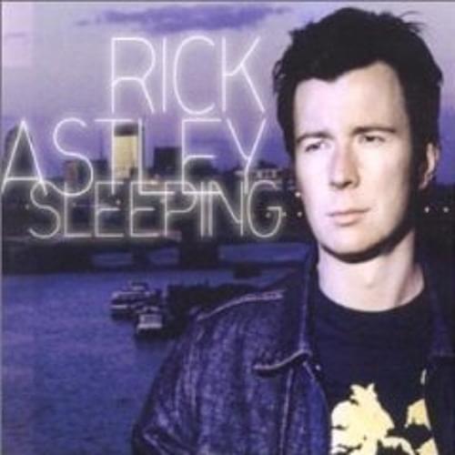 Album cover art for "Sleeping" by Rick Astley