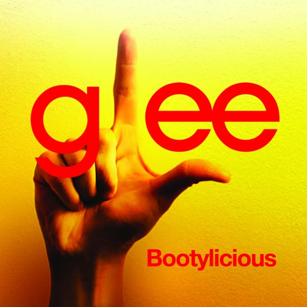 Album cover art for "Bootylicious" by Glee Cast
