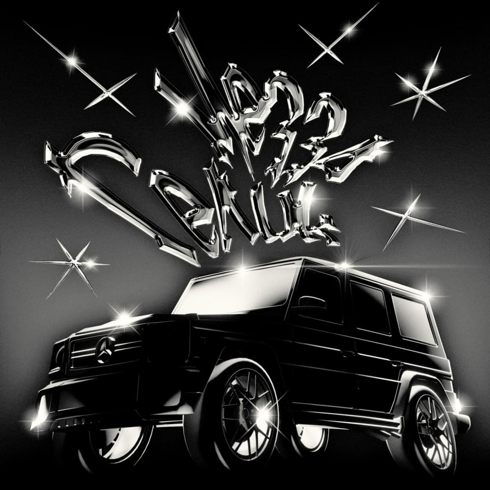 Album cover art for "Гелик (Geländewagen)" by МЕЗЗА (MEZZA) & БЛЭКОУЛ (BLXCKOWL)