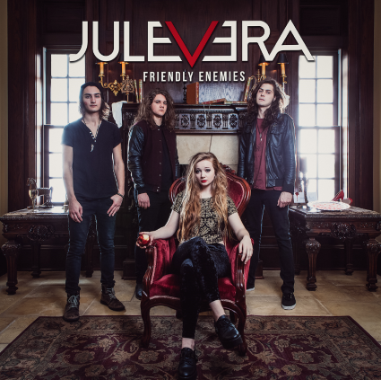 Album cover art for "Scarlet Letter" by Jule Vera
