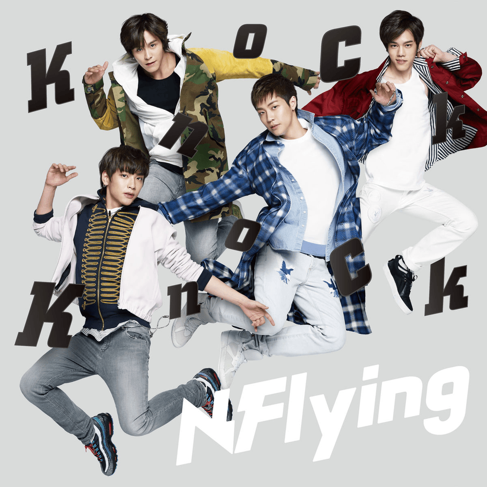 Album cover art for "Knock Knock (Japanese Ver.)" by N.Flying