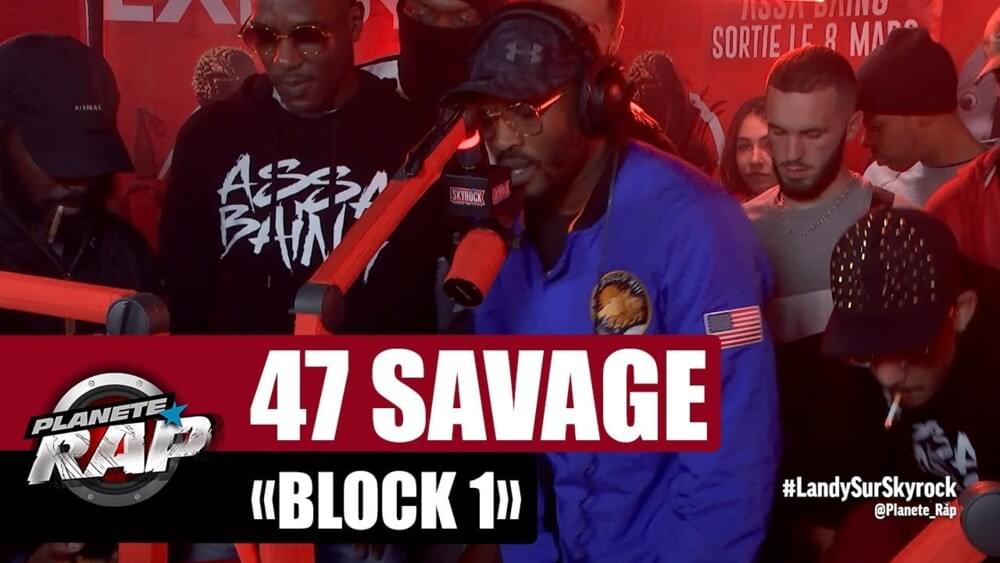 Album cover art for "Block #1" by Skyrock