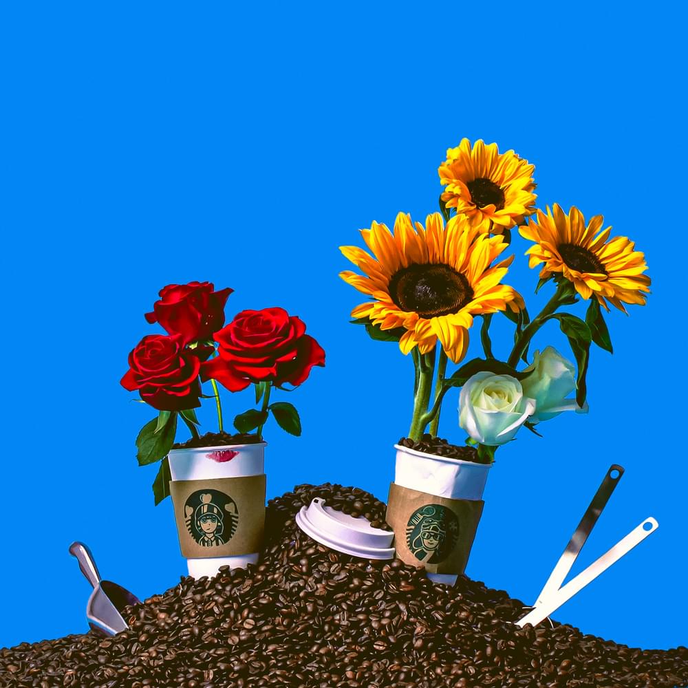 Album cover art for "커피가게 아가씨 (Girl At The Coffee Shop)" by BIG Naughty (서동현) & Wonstein (원슈타인)