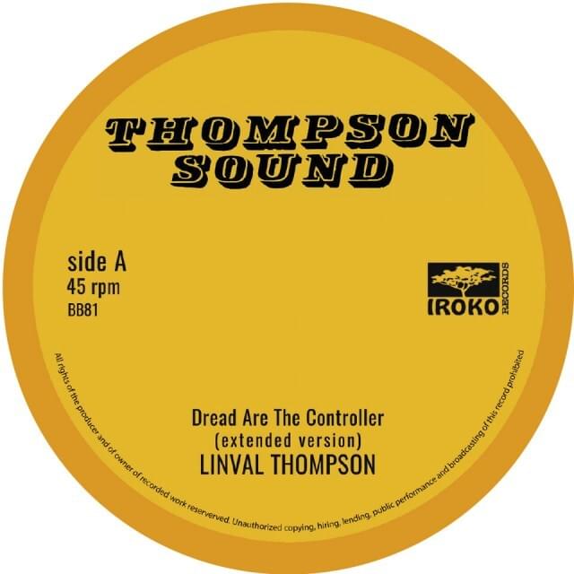 Album cover art for "Dread Are The Controller" by Linval Thompson