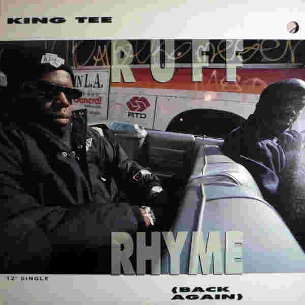 Album cover art for "Ruff Rhyme (Back Again)" by King T
