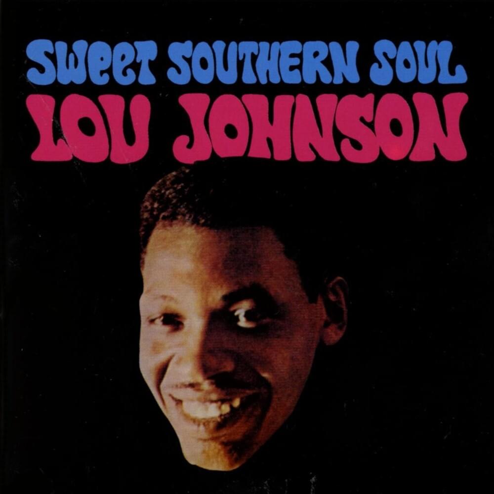 Album cover art for "Rock Me Baby" by Lou Johnson