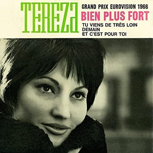 Album cover art for "Bien plus fort" by Tereza Kesovija