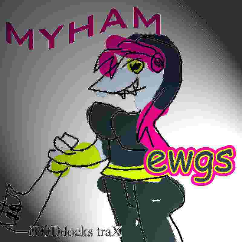 Album cover art for "ewgs" by Renard