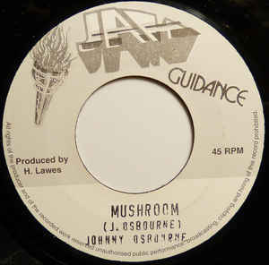 Album cover art for "Mushroom" by Johnny Osbourne