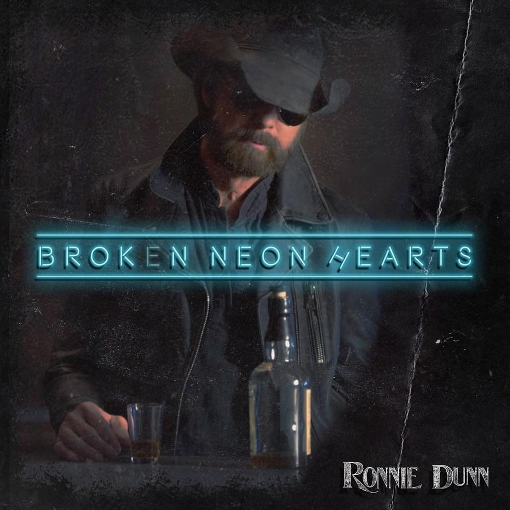 Album cover art for "Broken Neon Hearts" by Ronnie Dunn