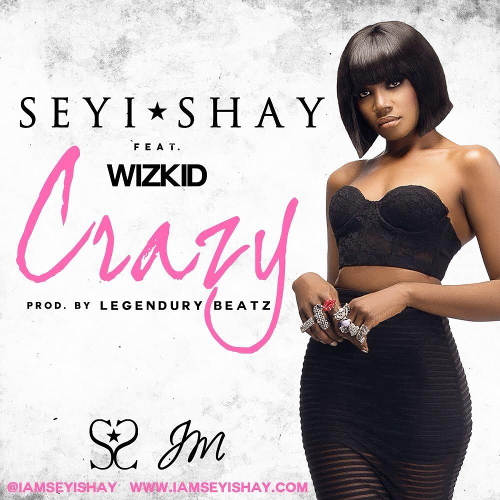 Album cover art for "Crazy" by Seyi Shay & Wizkid