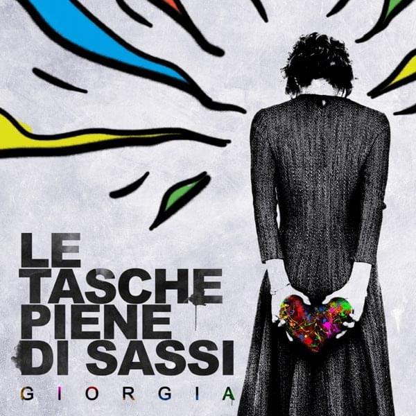 Album cover art for "Le tasche piene di sassi" by Giorgia