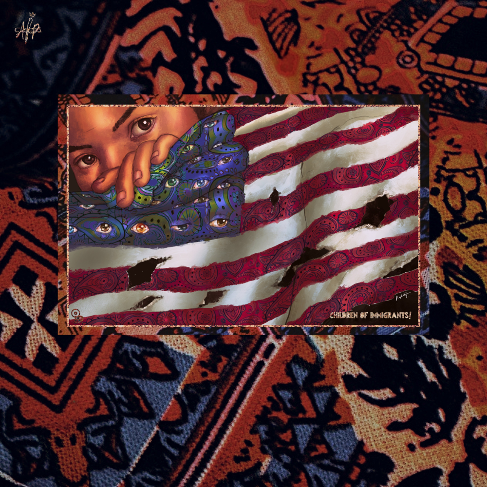 Album cover art for "Apathy {hate}" by Akinola Pedro & Lord Afrixana