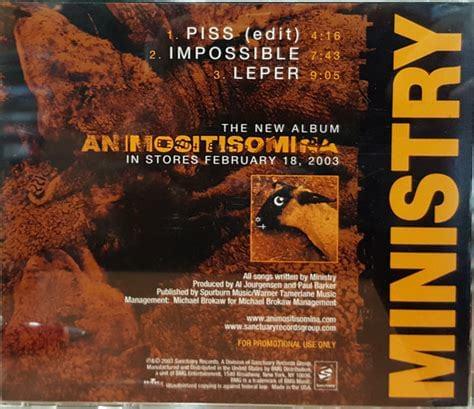 Album cover art for "Piss" by Ministry