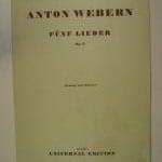 Im Windesweben by Anton Webern