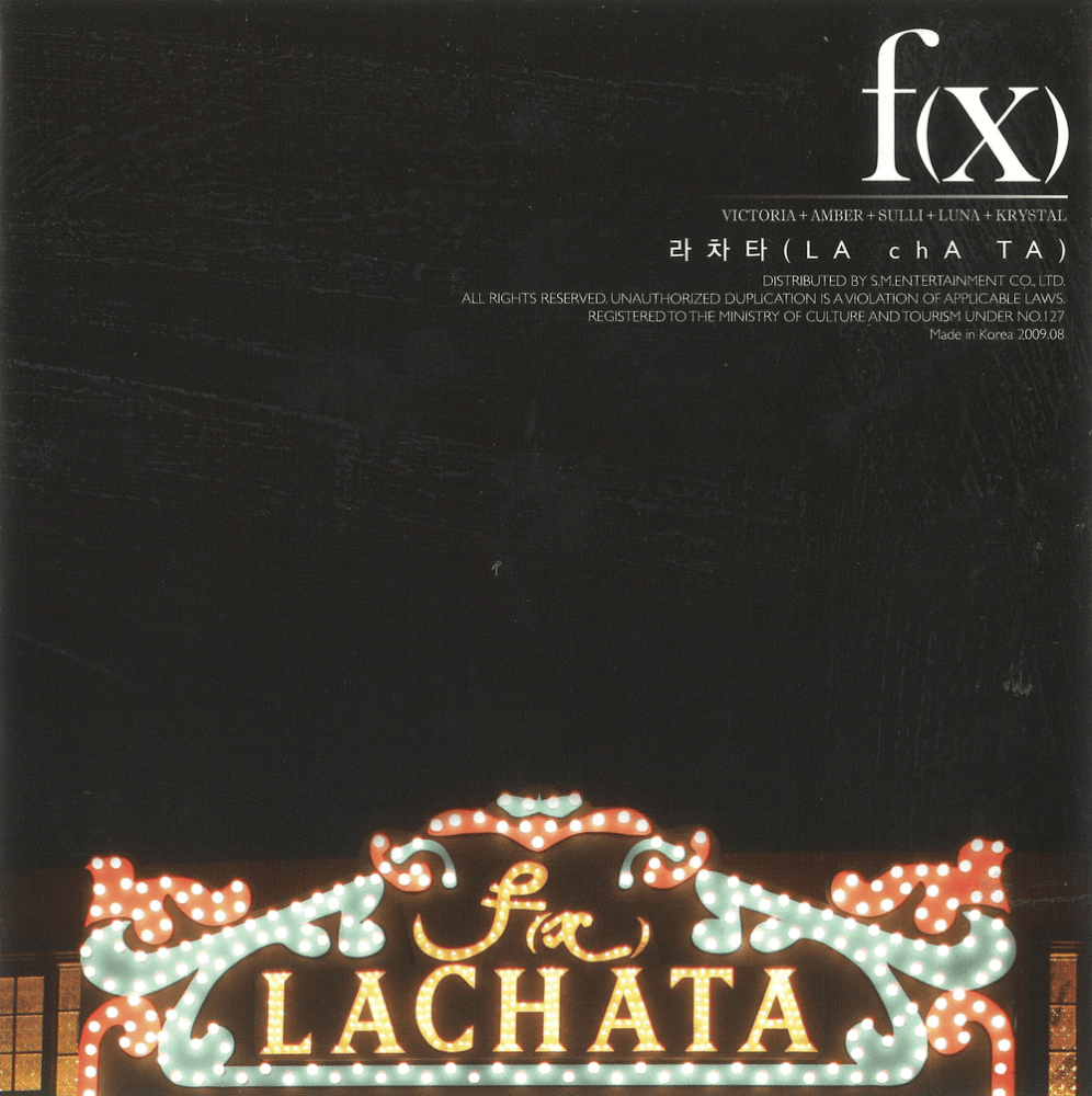Album cover art for "라차타 (LA chA TA)" by f(x)
