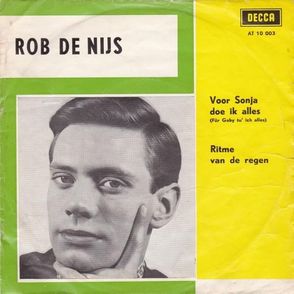 Cover image for Voor Sonja Doe Ik Alles / Ritme Van De Regen