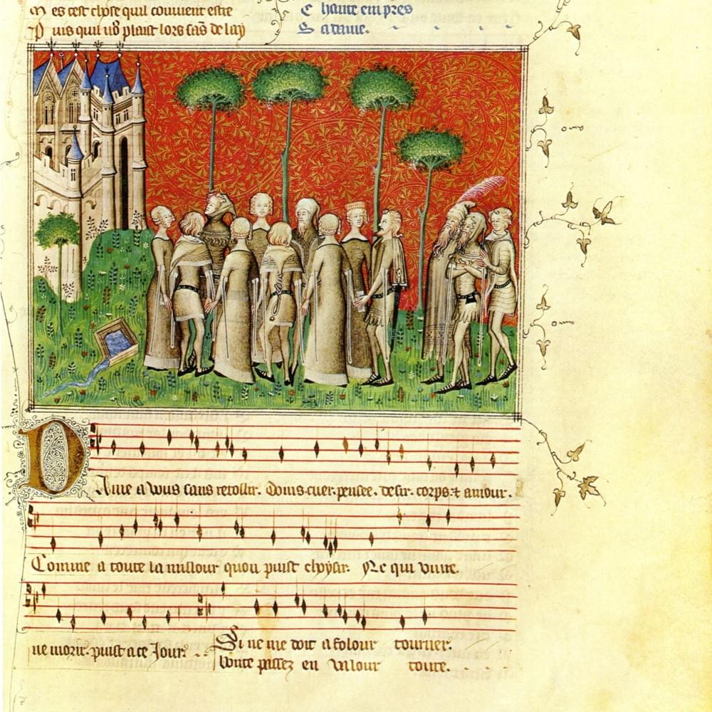 Tels Rit Tels rit au main qui au soir pleure by Guillaume de Machaut Lyrics ...