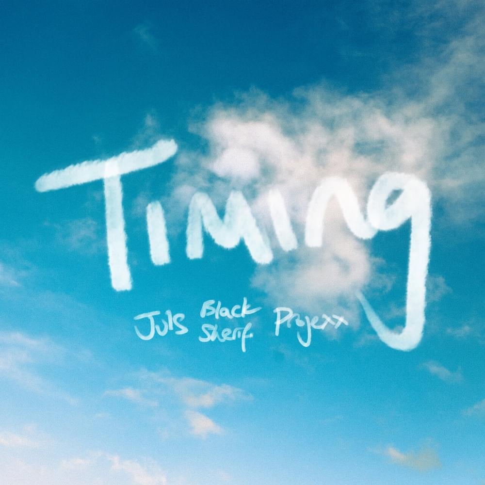 Album cover art for "Timing" by Juls