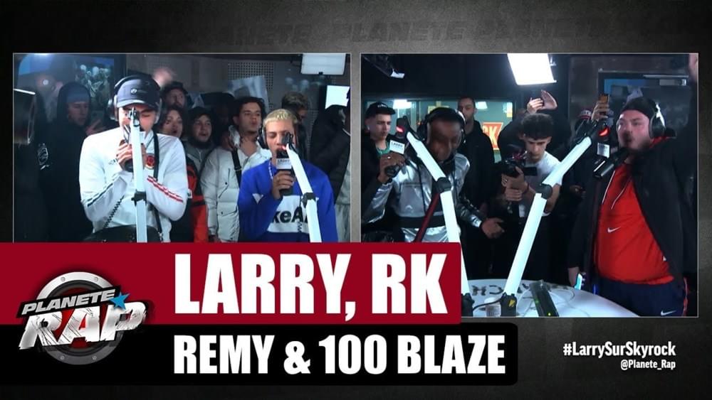 Album cover art for "Woin woin (Remix)" by Larry & RK & 100 Blaze & Rémy