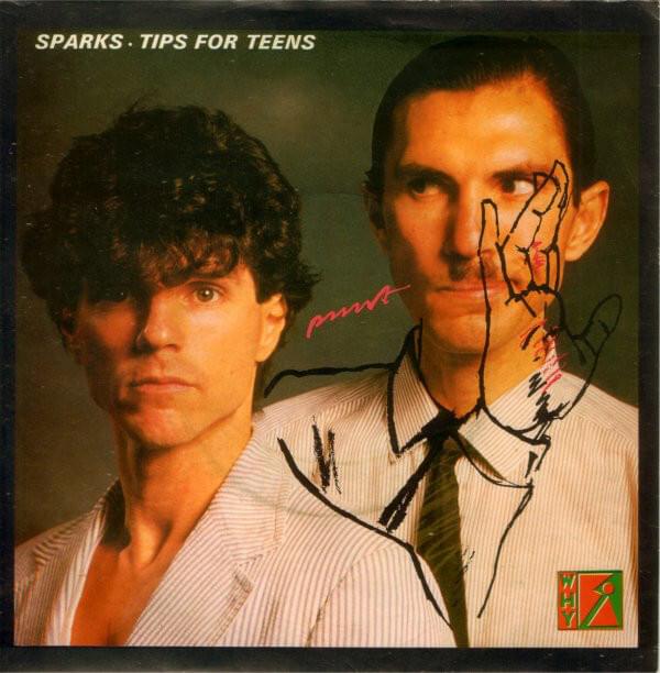 Album cover art for "Tips for Teens" by Sparks