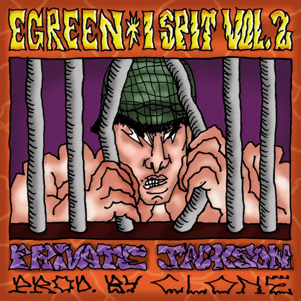 Album cover art for "Private Jackson" by Egreen