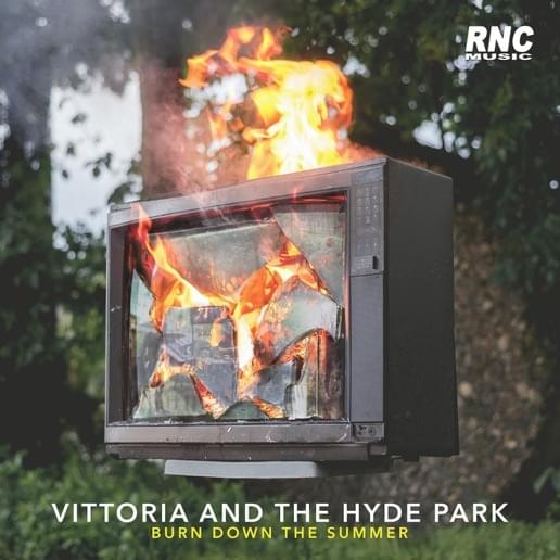 Album cover art for "Burn Down The Summer" by Bravo Hits