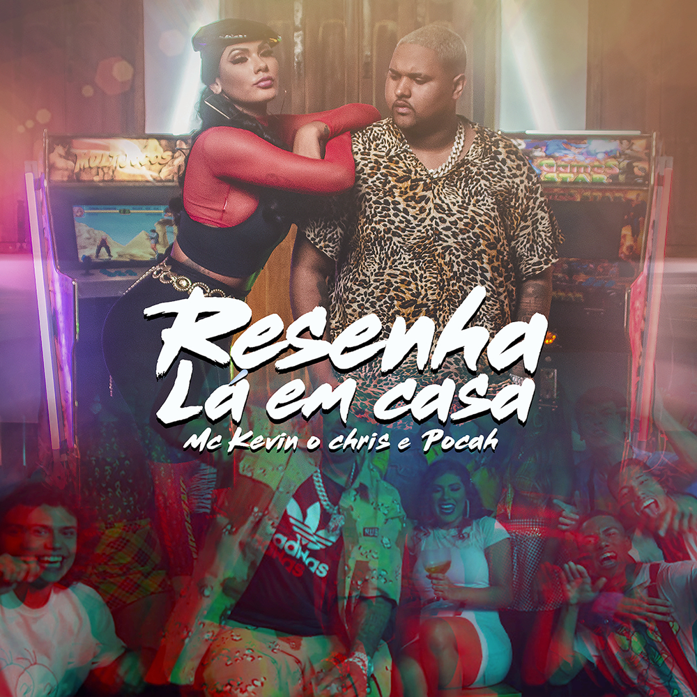 Album cover art for "Resenha Lá em Casa" by MC Kevin O Chris