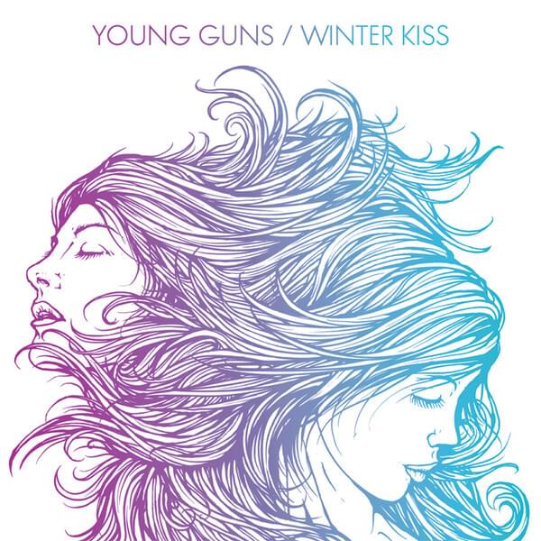 Album cover art for "Winter Kiss" by Young Guns (UK)