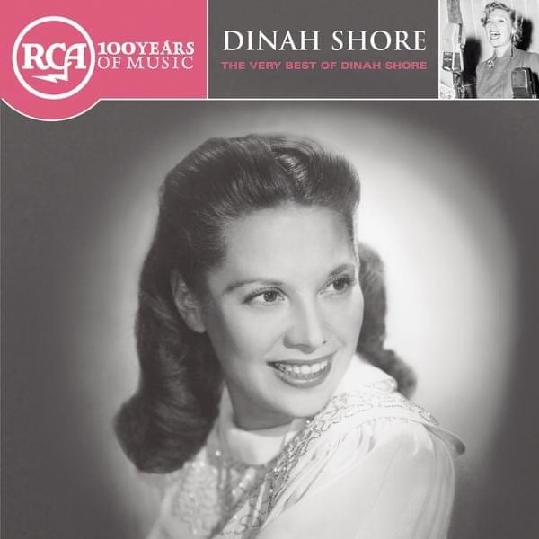 Album cover art for "I’ll Walk Alone" by Dinah Shore