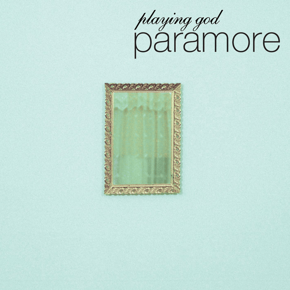 Album cover art for "Playing God" by Paramore