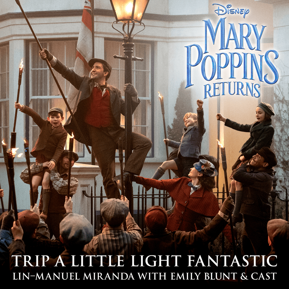 Album cover art for "Trip a Little Light Fantastic" by Lin-Manuel Miranda & Leeries & Nathanael Saleh & Joel Dawson & Pixie Davies & Tarik Frimpong & Emily Blunt