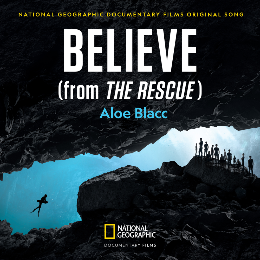 Album cover art for "Believe" by Aloe Blacc