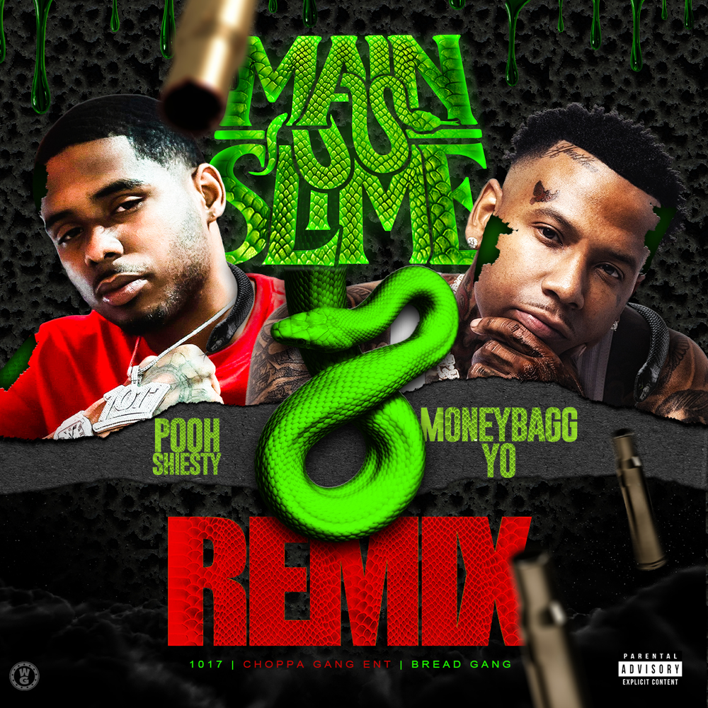 Album cover art for "Main Slime (Remix)" by Gucci Mane & Moneybagg Yo & Tay Keith