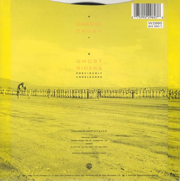 Album cover art for "Ghost Rider" by R.E.M.