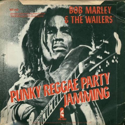 Album cover art for "Punky Reggae Party" by Bob Marley & The Wailers